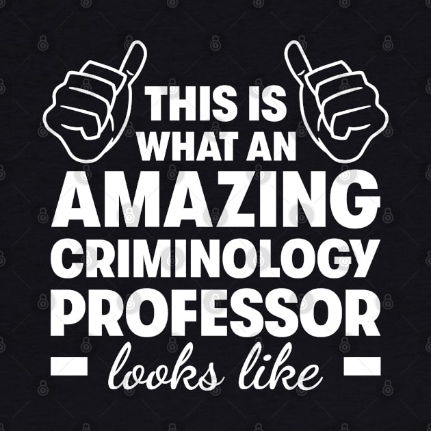 Amazing Criminology Professor by cecatto1994